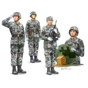 TRUMPETER 1/35 PLA Tank Crew Pagamento Sicuro