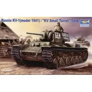 TRUMPETER 1/35 Russia KV-1 (model 1941) Small Turret Subito Disponibile