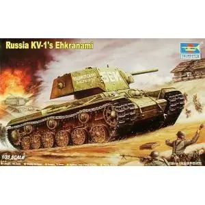 Acquista Ora TRUMPETER 1/35 Russia KV-1‘s Ehkranami