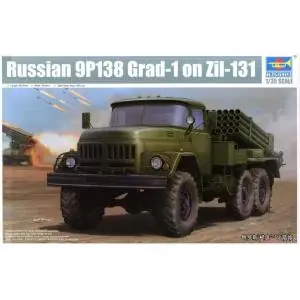 Promozione TRUMPETER 1/35 Russian 9P138 BM-21 GRAD on Zil-131