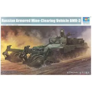 TRUMPETER 1/35 Russian Armored Mine-Clearing Vehicle BMR-3 Promozione