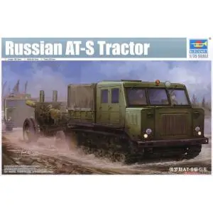 TRUMPETER 1/35 Russian AT-S Tractor + ML-20 152mm Howitzer Prezzo Scontato