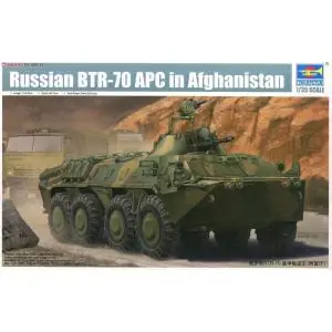 TRUMPETER 1/35 Russian BTR-70 APC in Afghanistan Affare