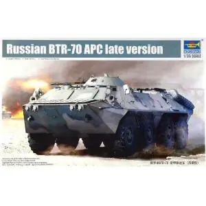 Popolare TRUMPETER 1/35 Russian BTR-70 APC late version