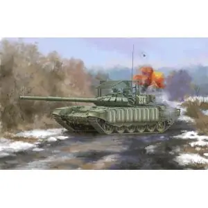 Consegna Rapida TRUMPETER 1/35 Russian T-72B3 w/4S24 Soft Case ERA&Grating Armour