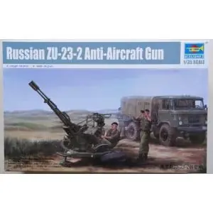 Soddisfatti O Rimborsati TRUMPETER 1/35 Russian ZU-23-2 Anti-Aircraft Gun