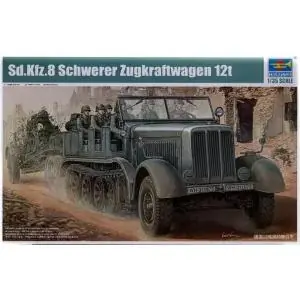 Promozione Esclusiva TRUMPETER 1/35 Sd.Kfz.8 schwerer Zugkraftwagen 12t