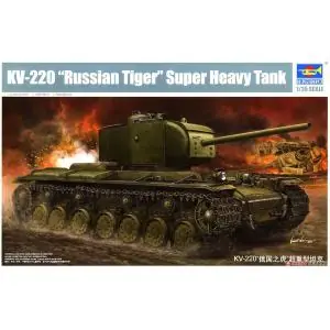 Saldi TRUMPETER 1/35 Soviet KV-220 "Russian Tiger" Super Heavy Tank