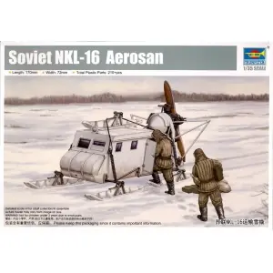TRUMPETER 1/35 Soviet NKL-16 Armoured Aerosan Ultimissimo Modello