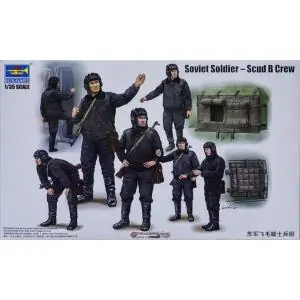 Non Perdere TRUMPETER 1/35 Soviet Soldier - Scud B Crew