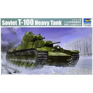 Compra Adesso TRUMPETER 1/35 Soviet T-100 Heavy Tank
