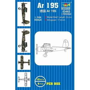 Ultimissimo Modello TRUMPETER 1/350 Ar195 1 350
