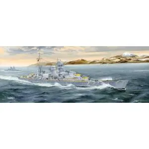 TRUMPETER 1/350 German Heavy Cruiser Blücher Non Perdere