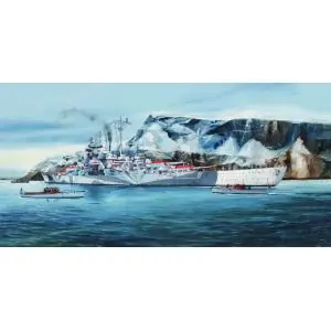 Professionale TRUMPETER 1/350 Schlachtschiff Tirpitz
