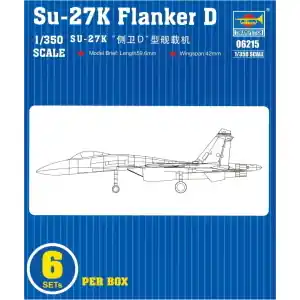 Pagamento Sicuro TRUMPETER 1/350 Su-27 Flanker D