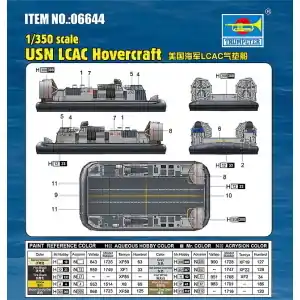 Spedizione Espresso TRUMPETER 1/350 USN LCAC Hovercraft