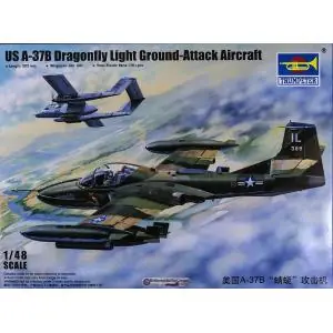TRUMPETER 1/48 Cessna A-37B Dragonfly Light Ground-Attack Vendita Finale