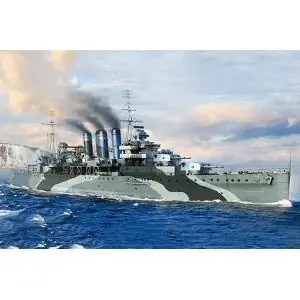 TRUMPETER 1/700 HMS Kent Popolare