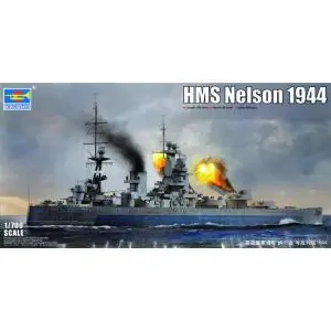 Ultime Pezzi TRUMPETER 1/700 HMS Nelson 1944 1 700