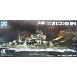 Offerta TRUMPETER 1/700 HMS Queen Elizabeth 1941
