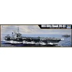 Spedito Oggi TRUMPETER 1/700 USS Kitty Hawk CV-63 1 700