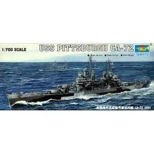 TRUMPETER 1/700 USS PITTSBURGH CA-72 Ultimissimo Modello