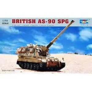 TRUMPETER 1/72 British AS-90 SPG Pagamento Sicuro
