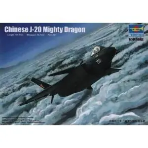TRUMPETER 1/72 Chinese J-20 Fighter Professionale