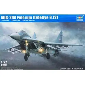 TRUMPETER 1/72 Mikoyan-Gurevich MIG-29A Fulcrum (Izdeliye 9.12) Di Tendenza