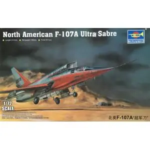 Reso Gratuito TRUMPETER 1/72 North American F-107A Ultra Sabre