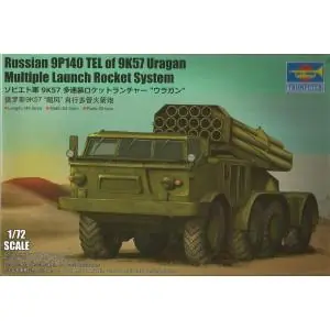 TRUMPETER 1/72 Russian 9P140 TEL of 9K57 Uragan MLRS Super Prezzo