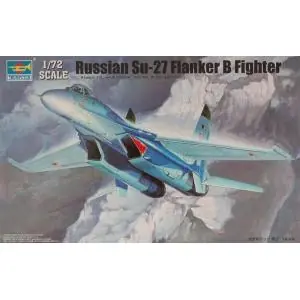 TRUMPETER 1/72 Russian Su-27 Flanker B Fighter Popolare