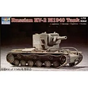 TRUMPETER 1/72 Soviet KV-2 M1940 tank Acquista Ora