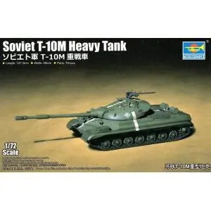 Esclusivo TRUMPETER 1/72 Soviet T-10M Heavy Tank