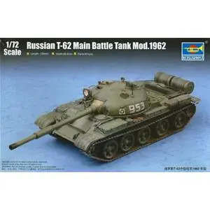 Offerta Speciale TRUMPETER 1/72 T-62 Main Battle Tank Mod.1962