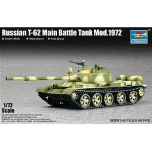 Sconto TRUMPETER 1/72 T-62 Main Battle Tank Mod.1972