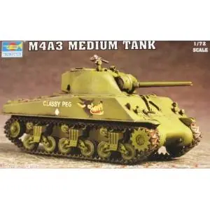 Prezzo Basso TRUMPETER 1/72 U.S. Sherman M4A3