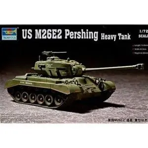 Must-Have TRUMPETER 1/72 US M26E2 Pershing Heavy Tank