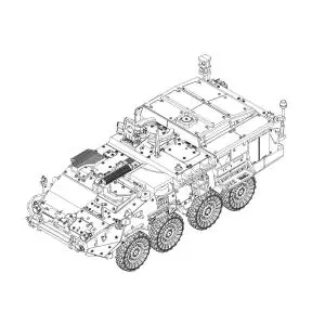 Subito Disponibile TRUMPETER 1 72 M1133 Stryker MEV