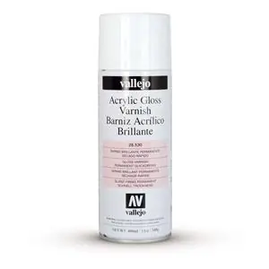 Vallejo Aerosol Aerosol Varnish Gloss Varnish 400 ml Nuovo Arrivo