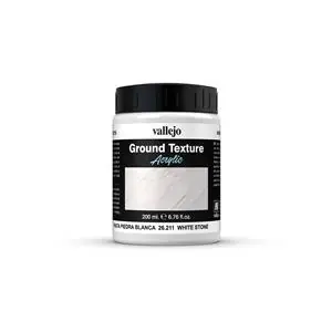 Spedito Oggi Vallejo Diorama Effects Ground Textures White Stone Paste 200 ml