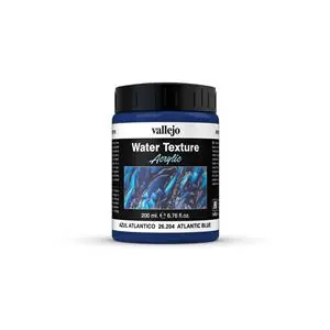 Vallejo Diorama Effects Water Textures Atlantic Blue 200 ml Prezzo Ridotto