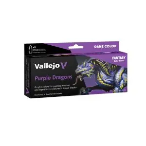 Vallejo Game Color 8 colors set Purple Dragons 18 ml Compra Oggi Stesso