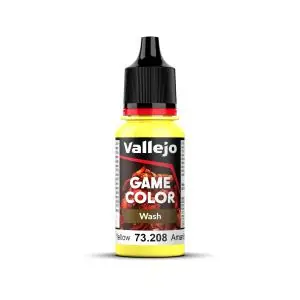 Economico Vallejo Game Color Wash Yellow 18 ml