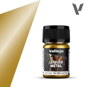 Vallejo Liquid Gold Alcohol-based metallics Rich Gold 35 ml Prezzo Basso