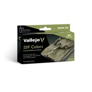 VALLEJO Model Air 6 colors set IDF Colors 18 ml Prezzo Ridotto