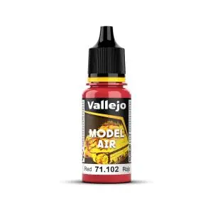 Promozione VALLEJO Model Air Color Red 18 ml