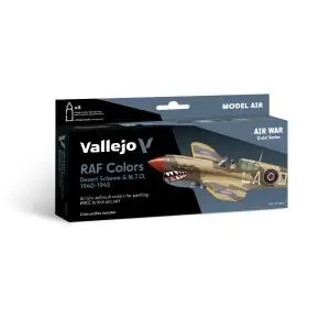 VALLEJO Model Air RAF / 8 colors set WWII RAF Desert 19401945 18 ml Offerta Speciale