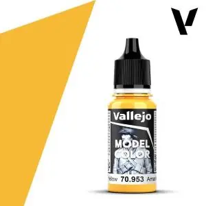 Vallejo Model Color Matt 027 - Flat Yellow 18 ml Offerta Del Giorno