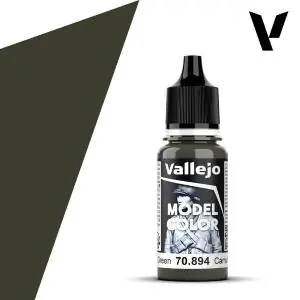 Vallejo Model Color Matt 108 - Cam. Olive Green 18 ml Prezzo Basso
